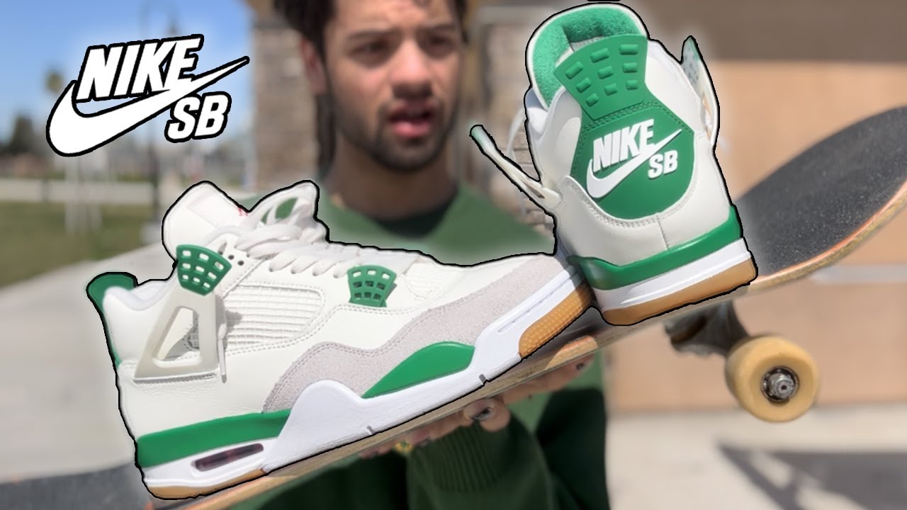 Подходят ли кроссовки Nike SB Jordan 4 для катания на коньках?!