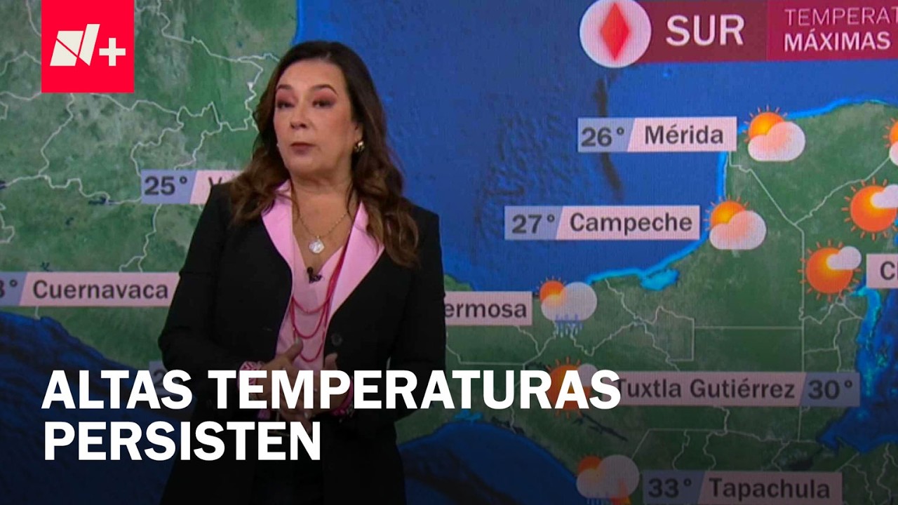 Clima Hoy en México del 19 de Marzo de 2026 con Raquel Méndez: Nueva Ola de Calor