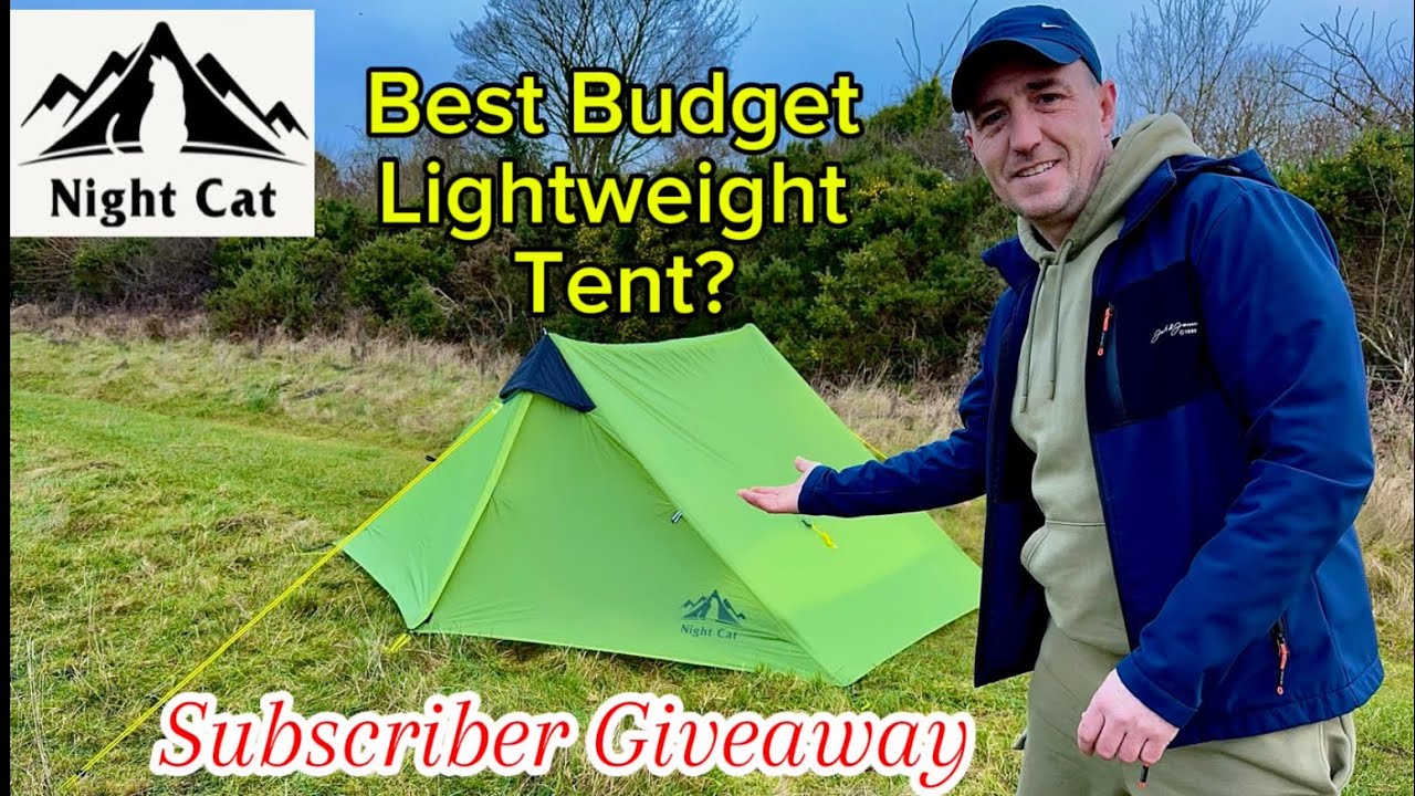 Is this the best Budget lightweight backpacking tent?? Night Cat 2 man trekking pole tent