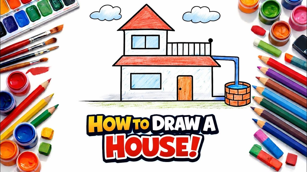 Home Drawing Kits ✏️ | Easy Drawing at Home for Kids 😍