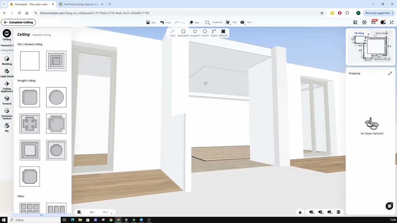 Homestyler tutorial 3 - Floors, Walls and Ceilings