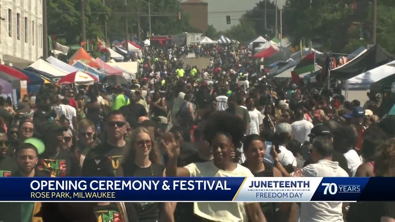 Milwaukeeans celebrate Juneteenth at 53rd annual parade and festival