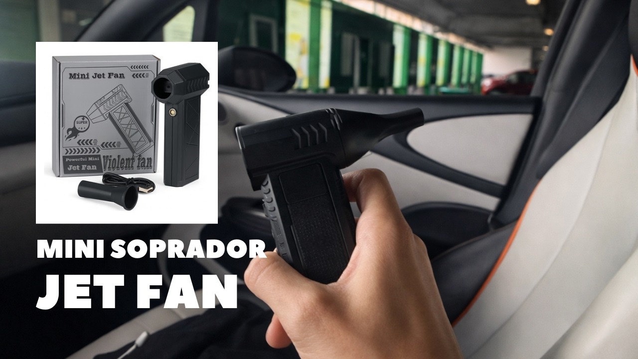 Review Mini Soprador Jet Fan - Vale a Pena?