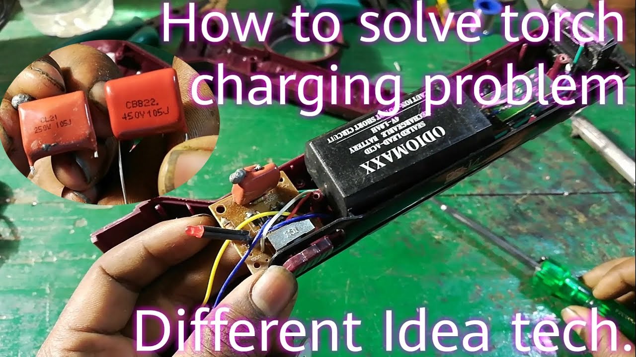 How to solve torch charging problem