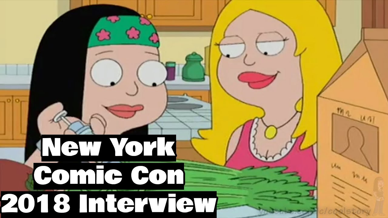 "American Dad" Wendy Schaal & Rachael MacFarlane on Francine + Hayley's Evolution (NYCC 2018)