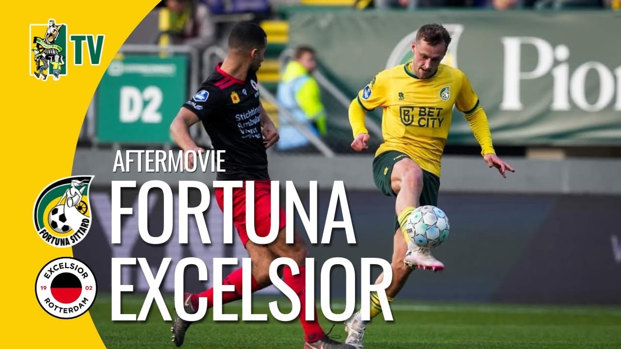 HATTRICK SIERHUIS bij RUIME ZEGE tegen Excelsior! - Fortuna SC TV