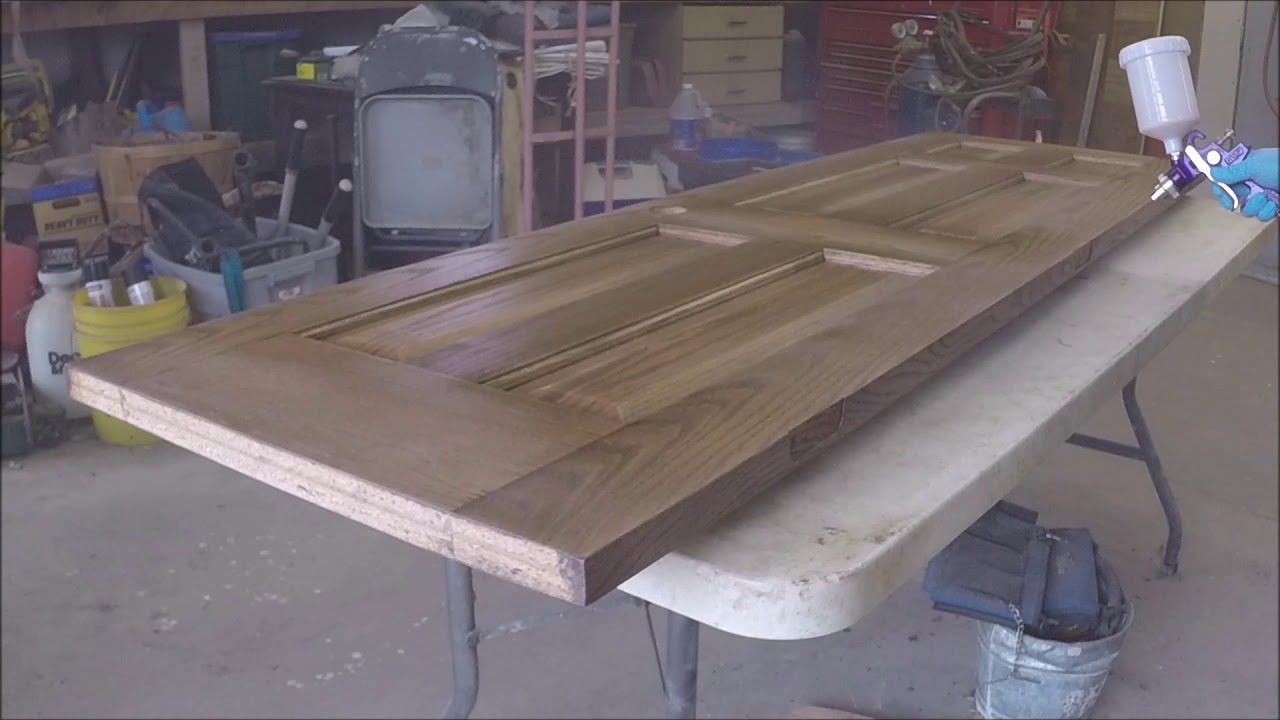 DIY  Door ReFinishing