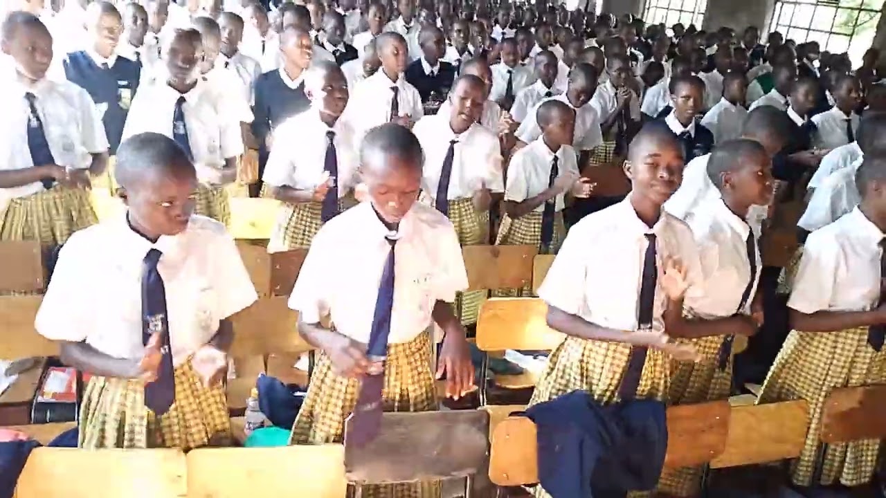 Kimngorom Girls High School Sunday Service.