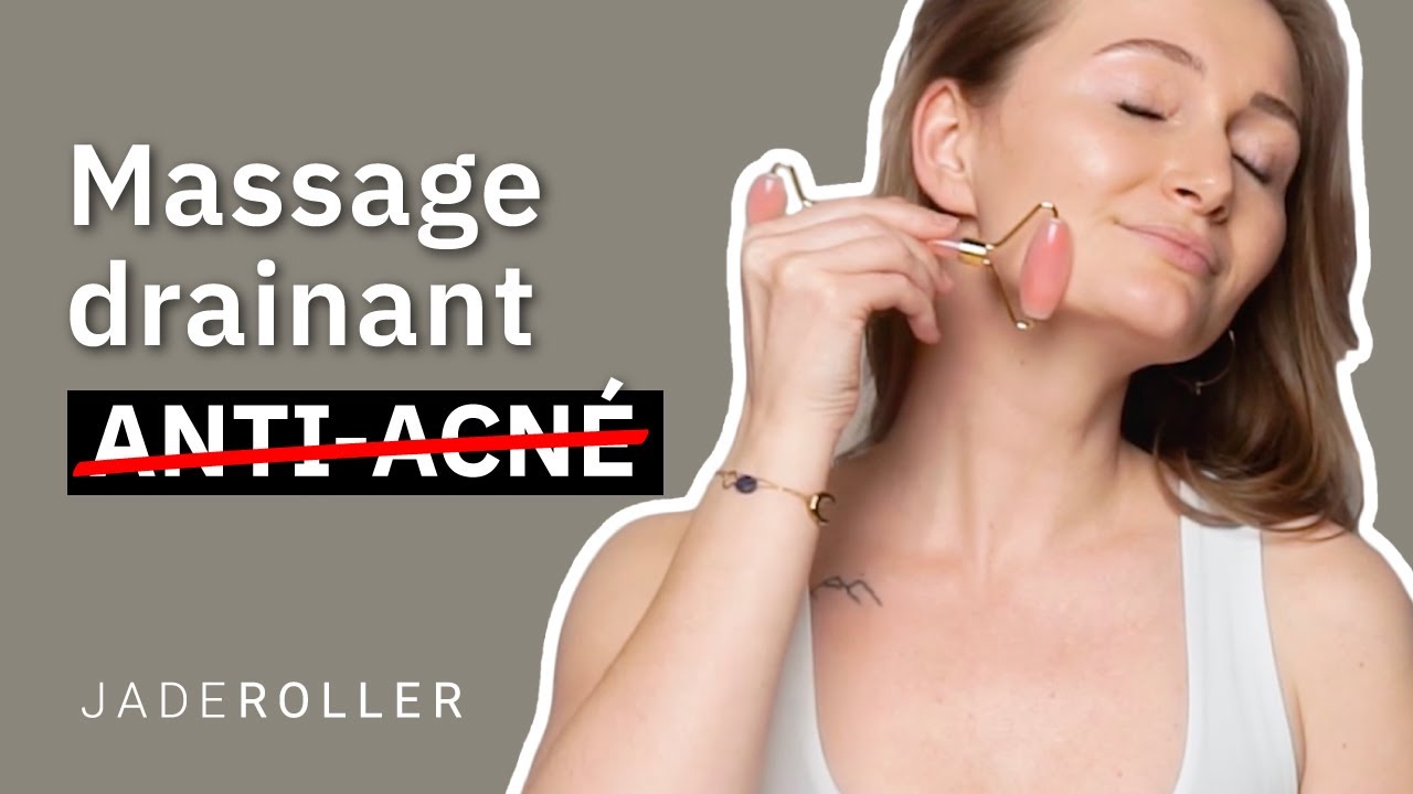 LA MÉTHODE POUR DRAINER VOTRE VISAGE | Jade Roller