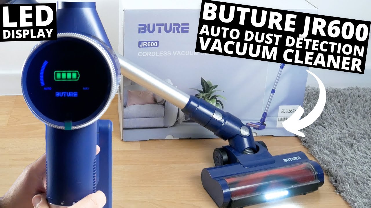 BUTURE JR600 REVIEW: Smart Auto Dust Detection Cordless Vacuum Cleaner!