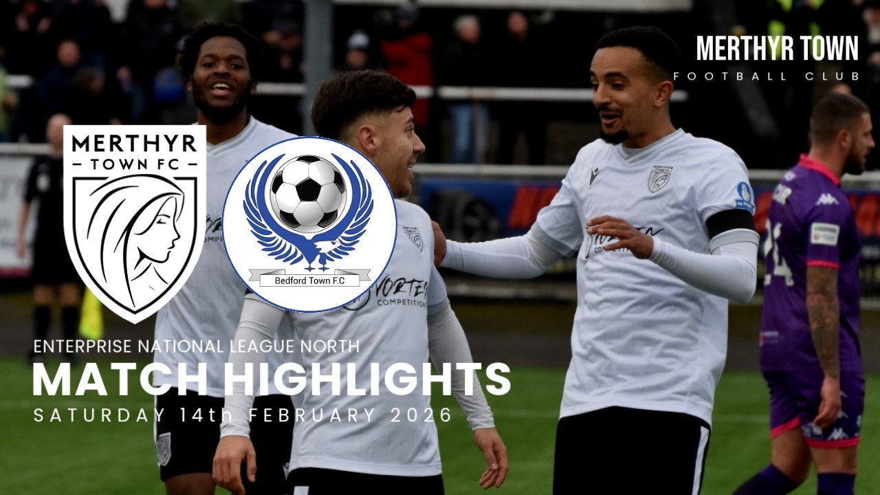 Merthyr Town 7-1 Bedford Town | Enterprise National League North 2025/26 | Highlights