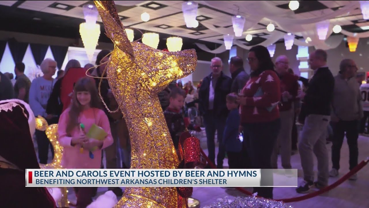 Beer and Carols benefits NWA Children's Shelter
