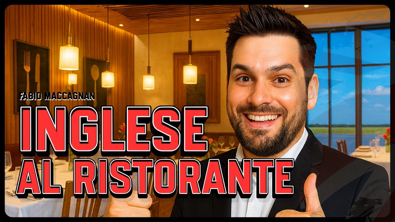 10 FRASI INGLESI per ORDINARE AL RISTORANTE | QUIZ d'Inglese 🇬🇧