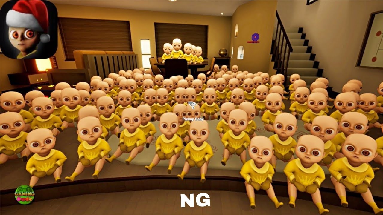 🙎THE BABY IN YELLOW🍼CHRISTMAS   UPDATE 🧸 Newt 👻  Ending+ALL NIGHT+JUMPSCARE Full FUNNY MOMENT