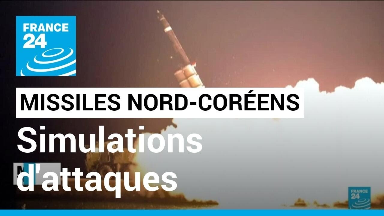 Missiles Nord-cor&eacute;ens : des simulations 