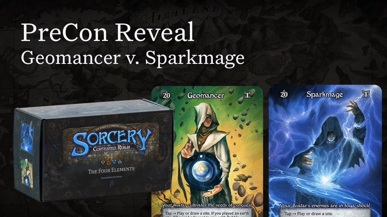 Sorcery TCG Strategy and Tactics, Game 1 | Geomancer v. Sparkmage | A Beta Precon Game