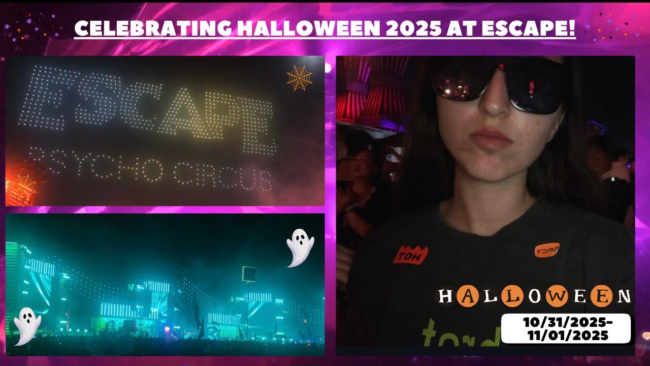 Celebrating Halloween 2025: Escape Halloween 2025 Vlog
