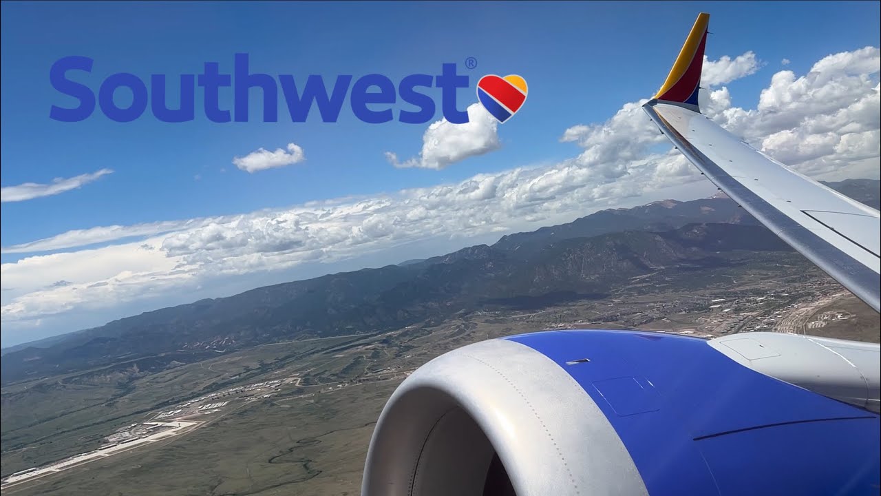 Full Flight — Southwest Airlines - Boeing 737 MAX 8 ~ Colorado Springs (COS) - Phoenix (PHX)