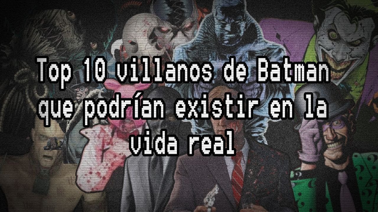 Top 10 villanos de Batman que podrían existir en la vida real | Scarecrow