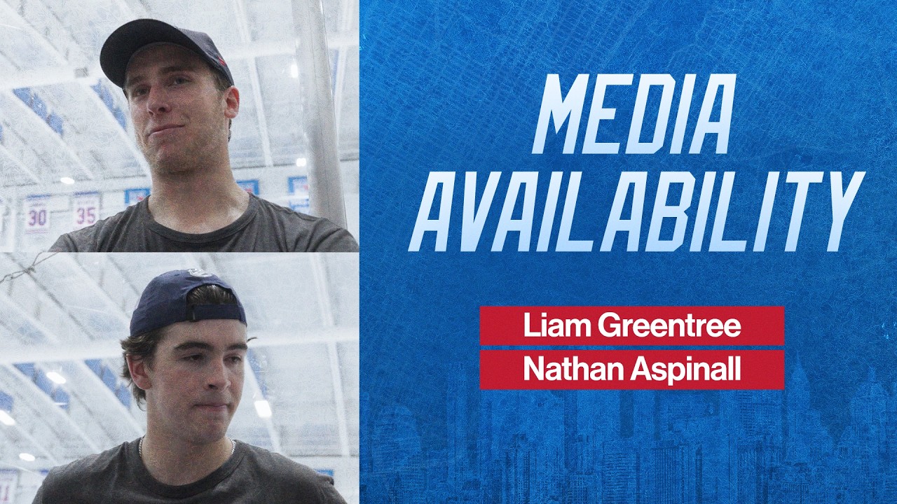 NYR Development Camp: Liam Greentree & Nathan Aspinall | June 29, 2026