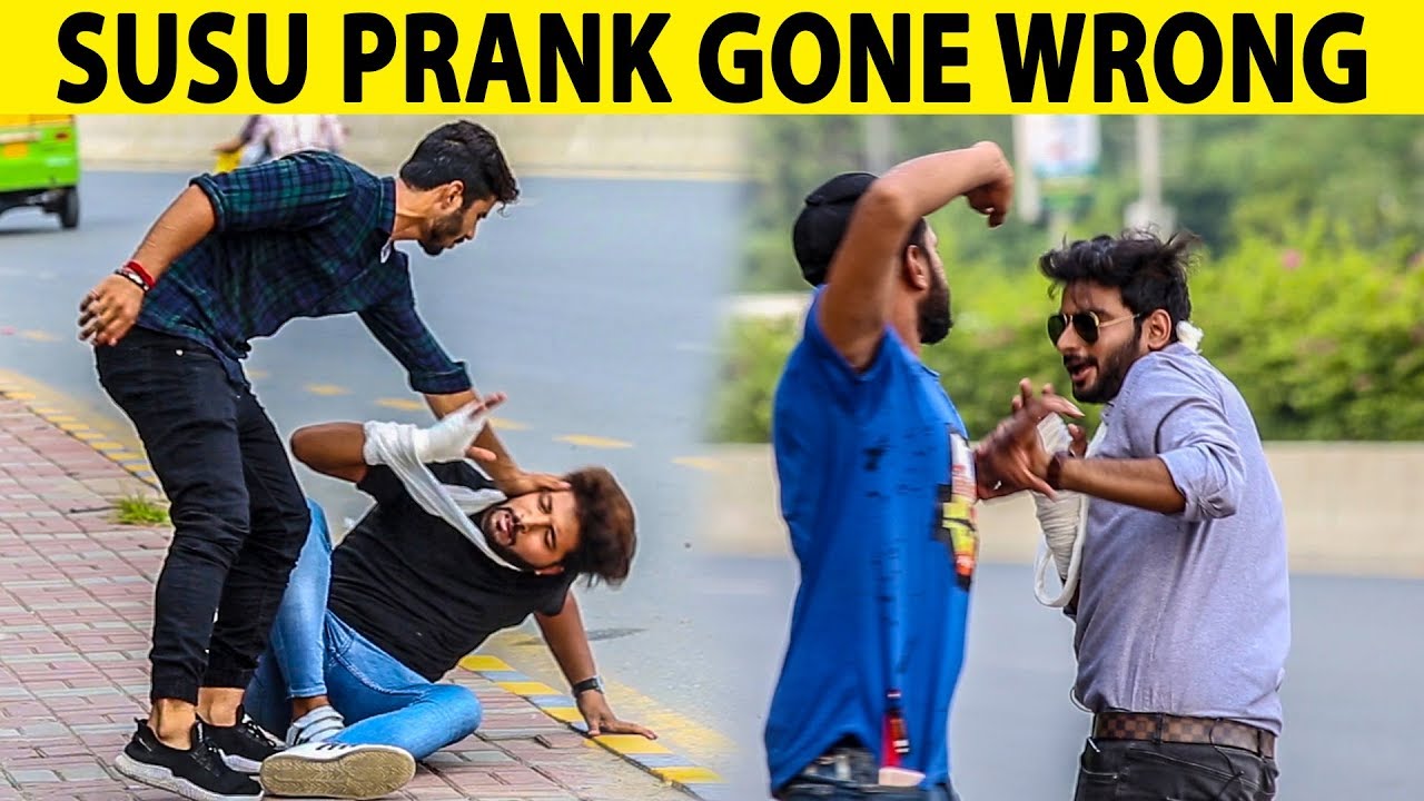 Epic Susu Prank (GONE EXTREMELY WRONG) - Lahori PrankStar