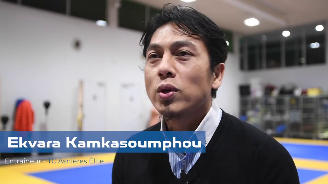 Laurin Althéa, Ravet Cyrian, Ekvara Kamkasoumphou au club Asnières euro senior tkd 2020 .