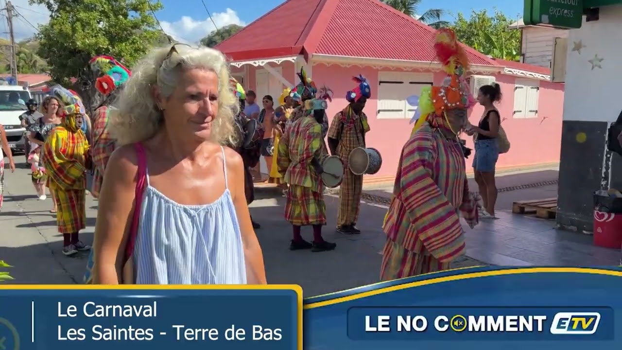 Suivez les meilleurs moments du carnaval des Saintes à Terre-de-Haut en Guadeloupe