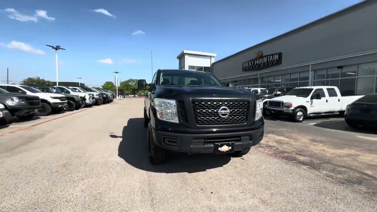 2017 Nissan Titan XD S RWD / RARE REGULAR CAB LONG BED / DIESEL