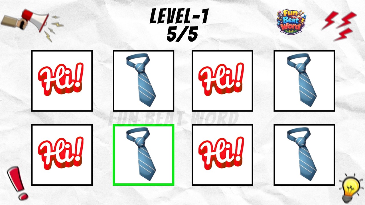 Say The Word On Beat Challenge | PART 148 | Level 1-5 Easy to Insane