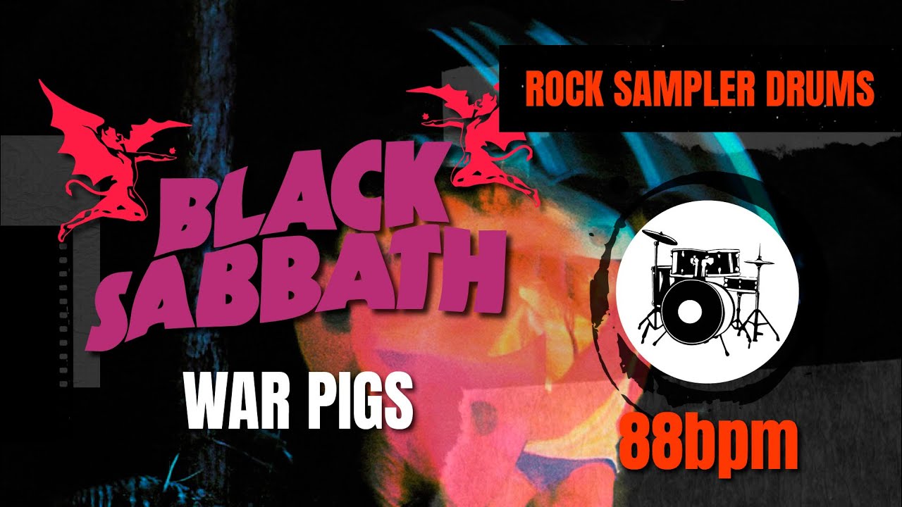Black Sabbath - War Pigs (DRUM TRACK) 🥁