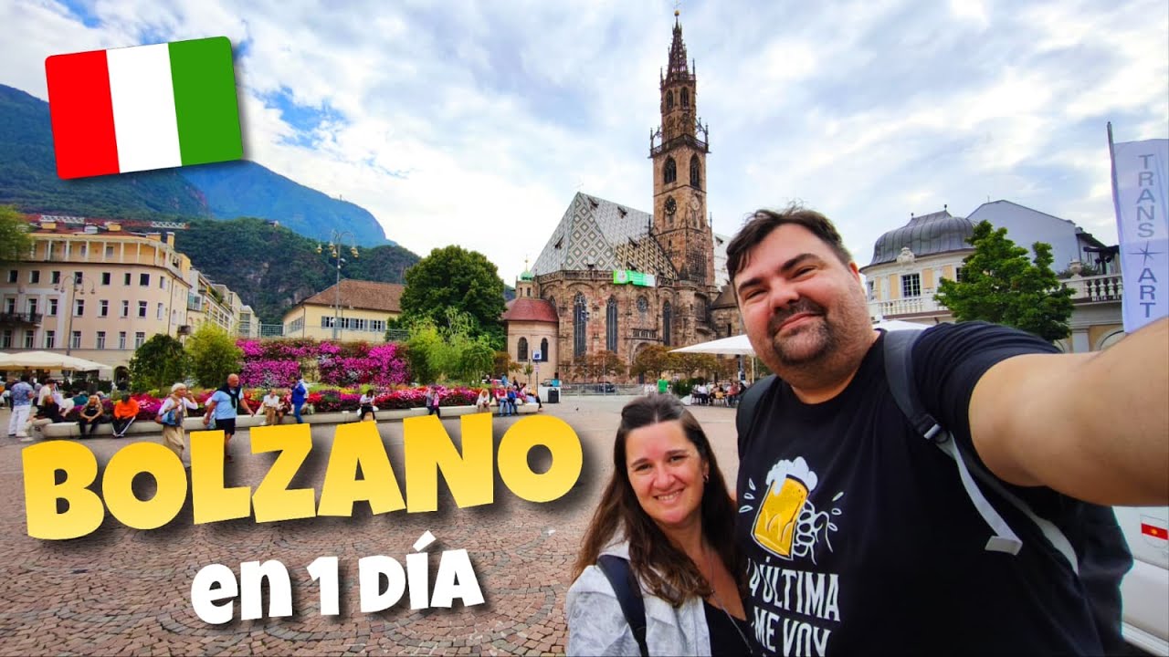 ¿QUÉ VER en BOLZANO, ITALIA? 🇮🇹 WALKING TOUR por el CENTRO HISTÓRICO 😍