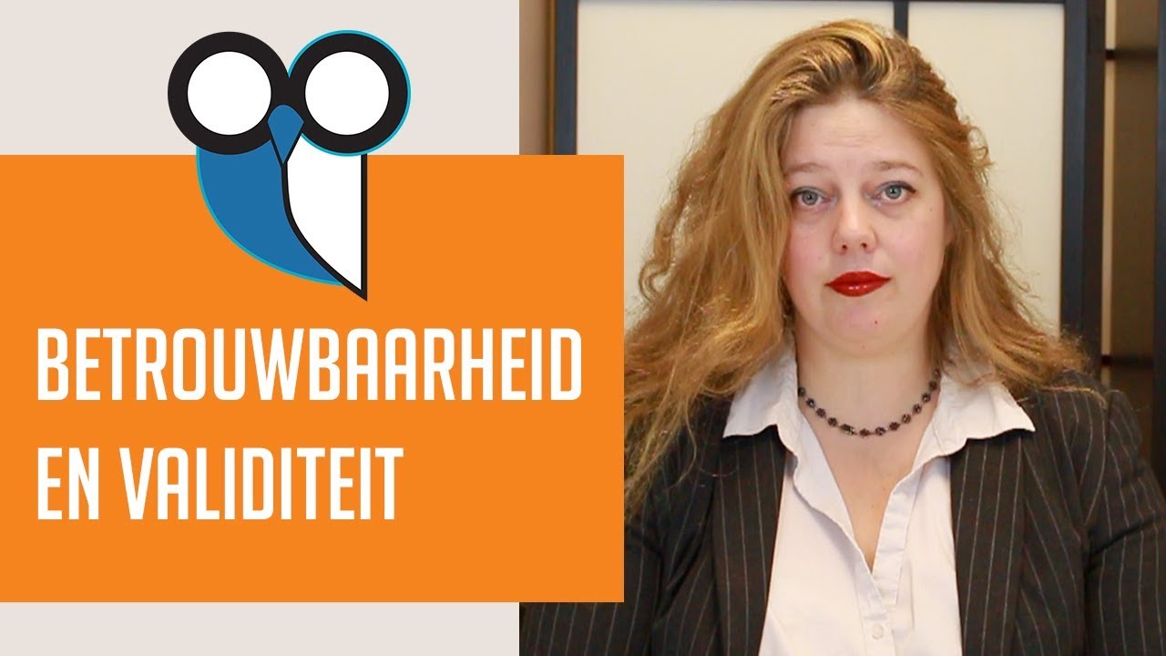 Wat is het verschil tussen betrouwbaarheid en validiteit? - Studiemeesters
