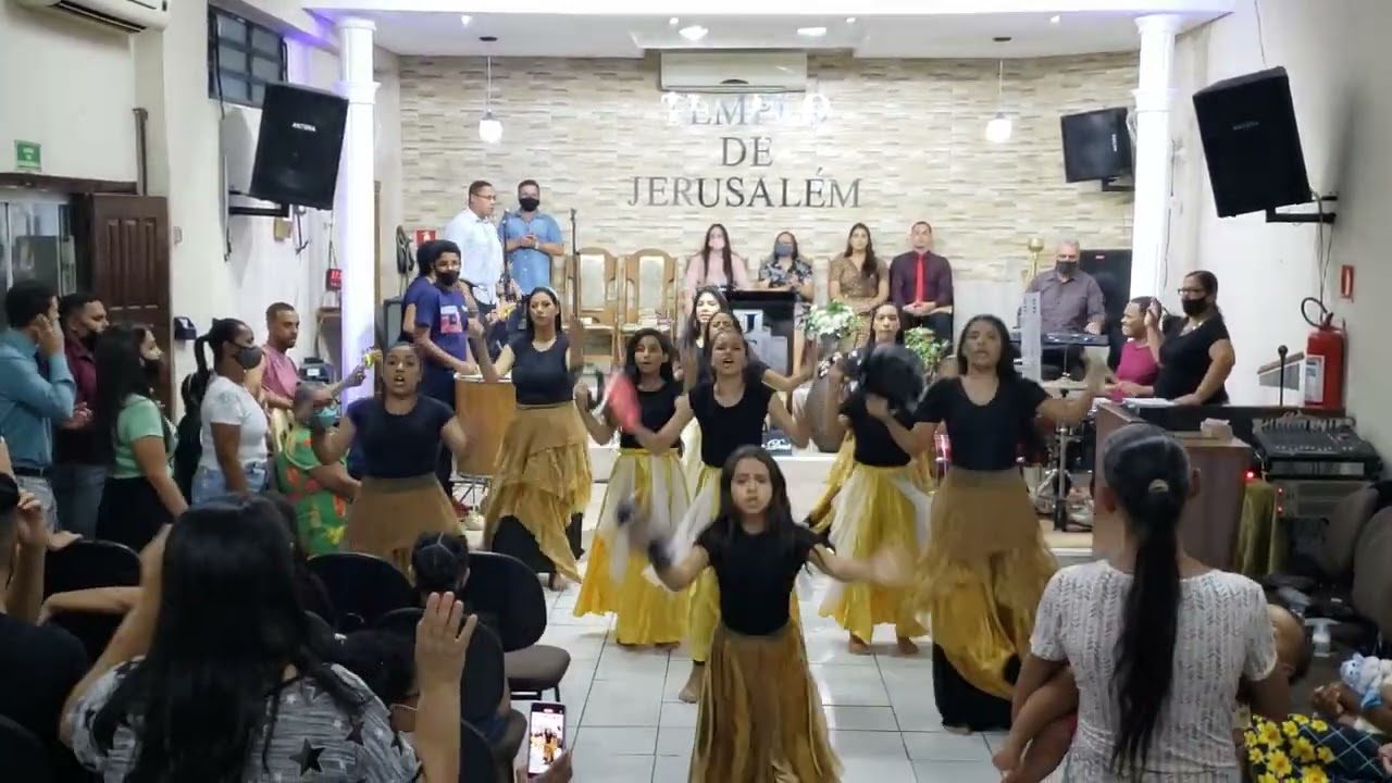 Coreografia - Não Toca nesse vaso  - Joquebede - Jericó vai cair, Sementes da Fé - Ministério Ágape