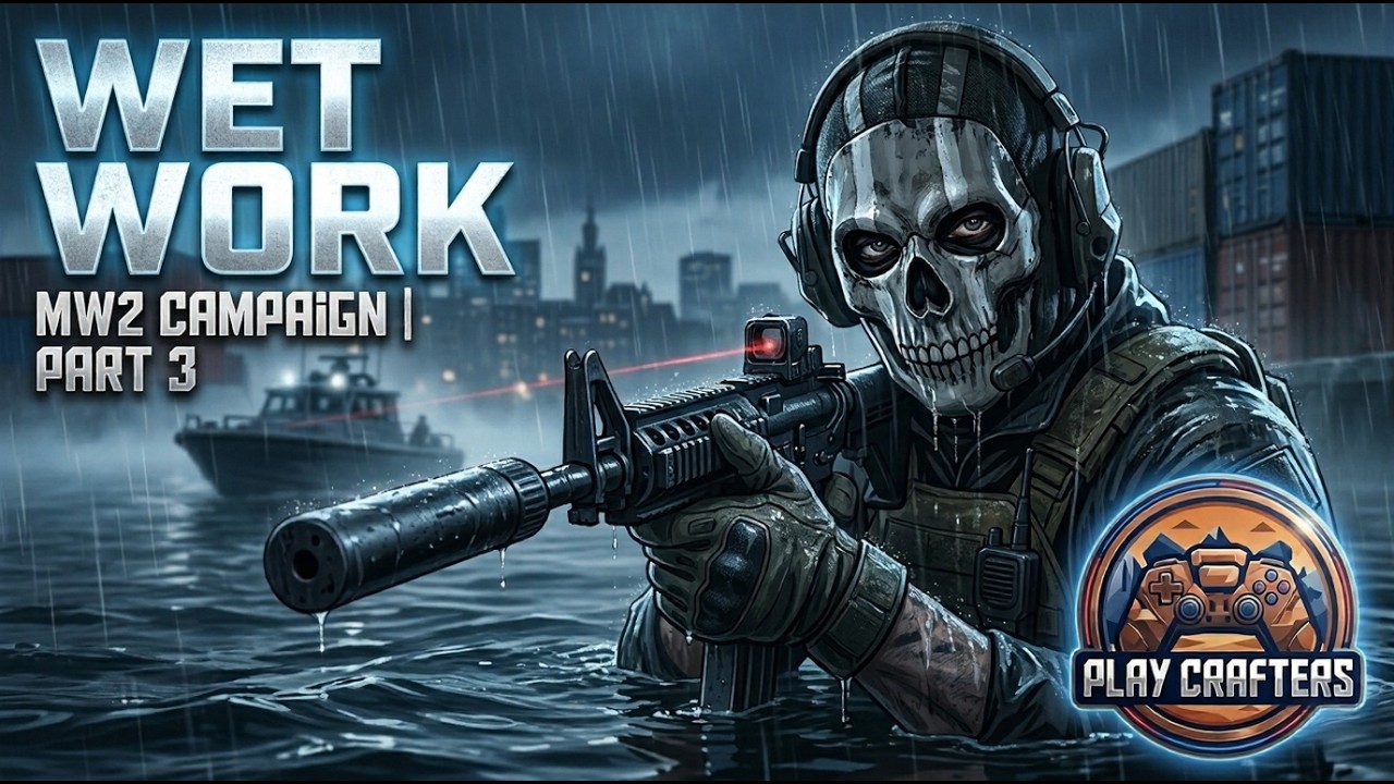 SILENT TAKEDOWNS! 🤫 | Wet Work - MW II Campaign Part 3 (Play Crafters)