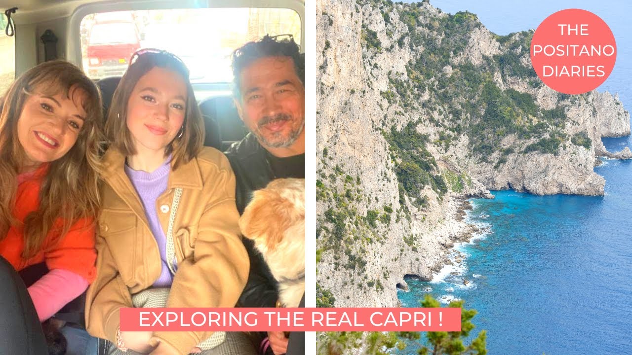 VISITING FRIENDS WHO LIVE ON CAPRI! Exploring Anacapri EP 173