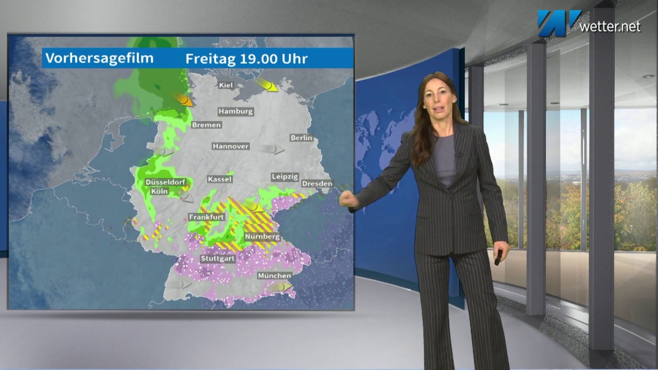 Im Norden milder und im Süden weiter Schnee (Mod.: Michaela Koschak)
