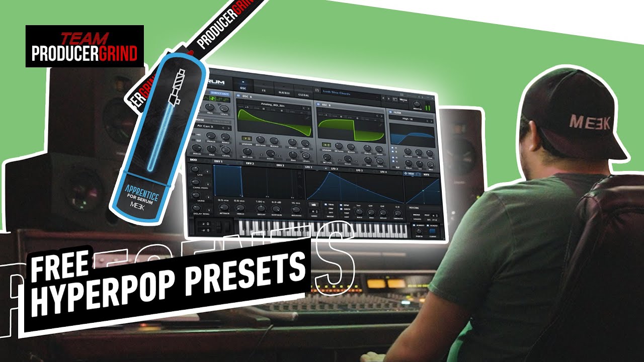 FREE SERUM PACK DOWNLOAD | 45 Virtual/Hyper-Pop Presets | How to Make Hyper-Pop Sounds from Scratch!