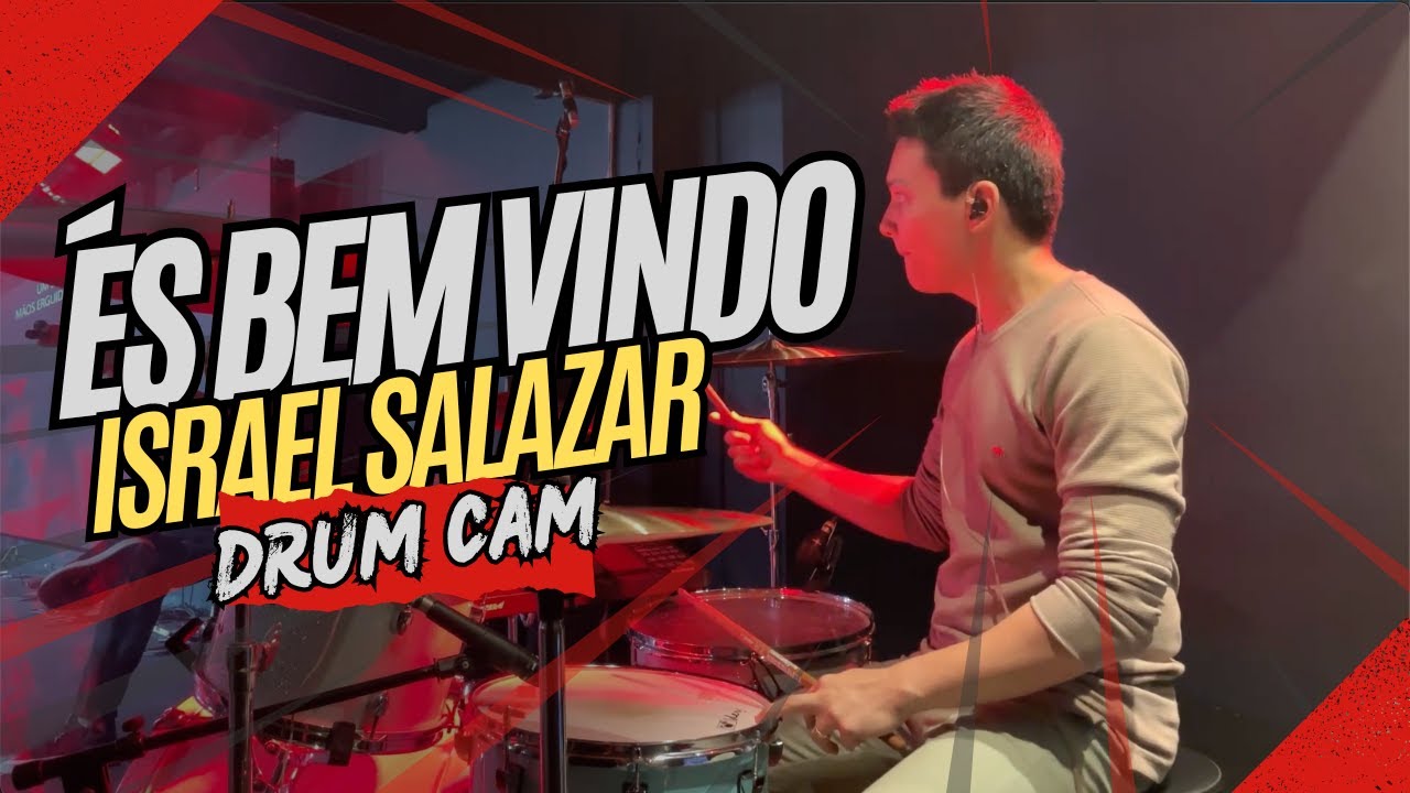 ÉS BEM VINDO COVER ISRAEL SALAZAR (DRUM COVER ASAFE CAIO)