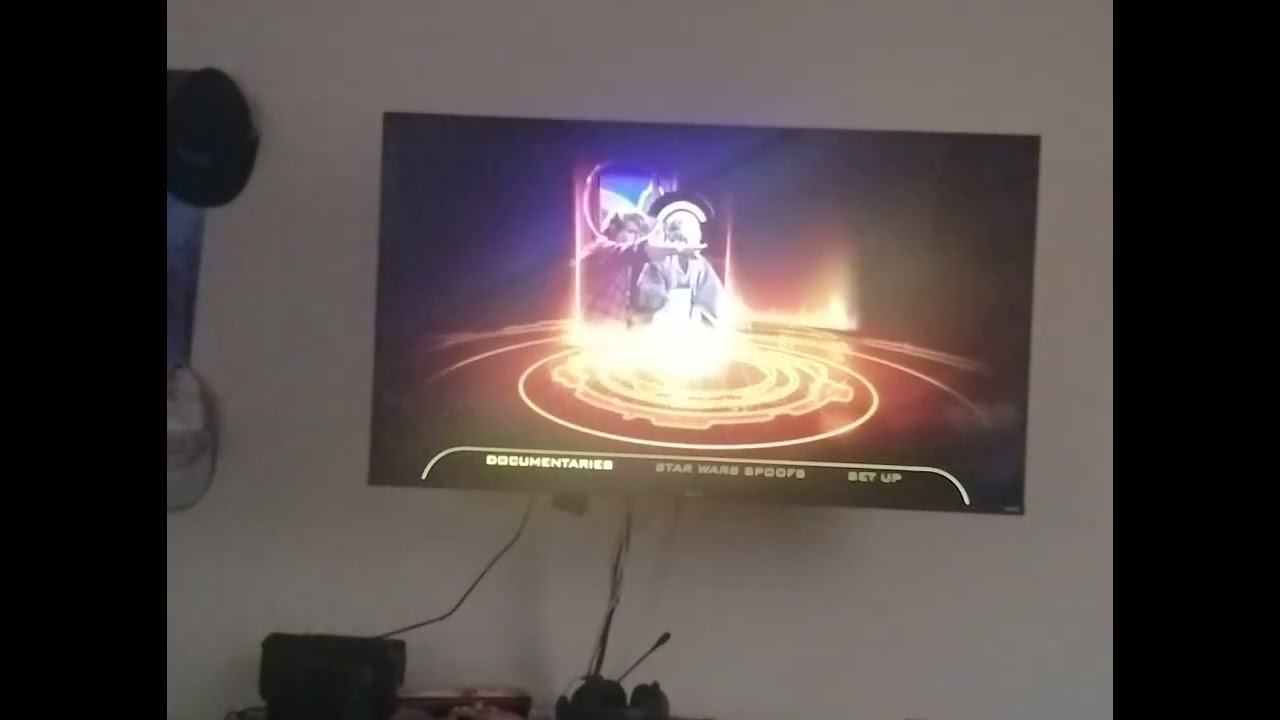 Star was the complete saga 2011 Blu Ray menu walkthrough (Disc 9/Bonus Disc 3)