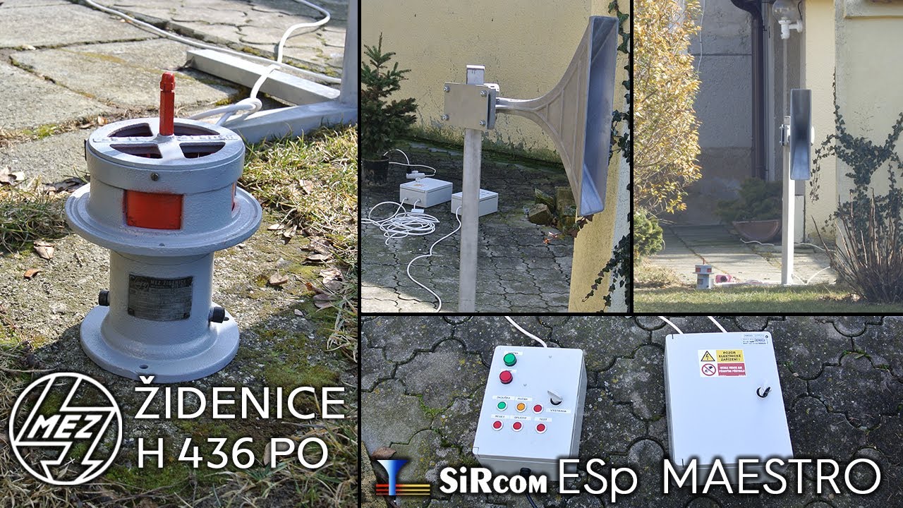 Zkouška sirén | Siren test | Sirenenprobe | MEZ & ESp MAESTRO |03.03.2021|