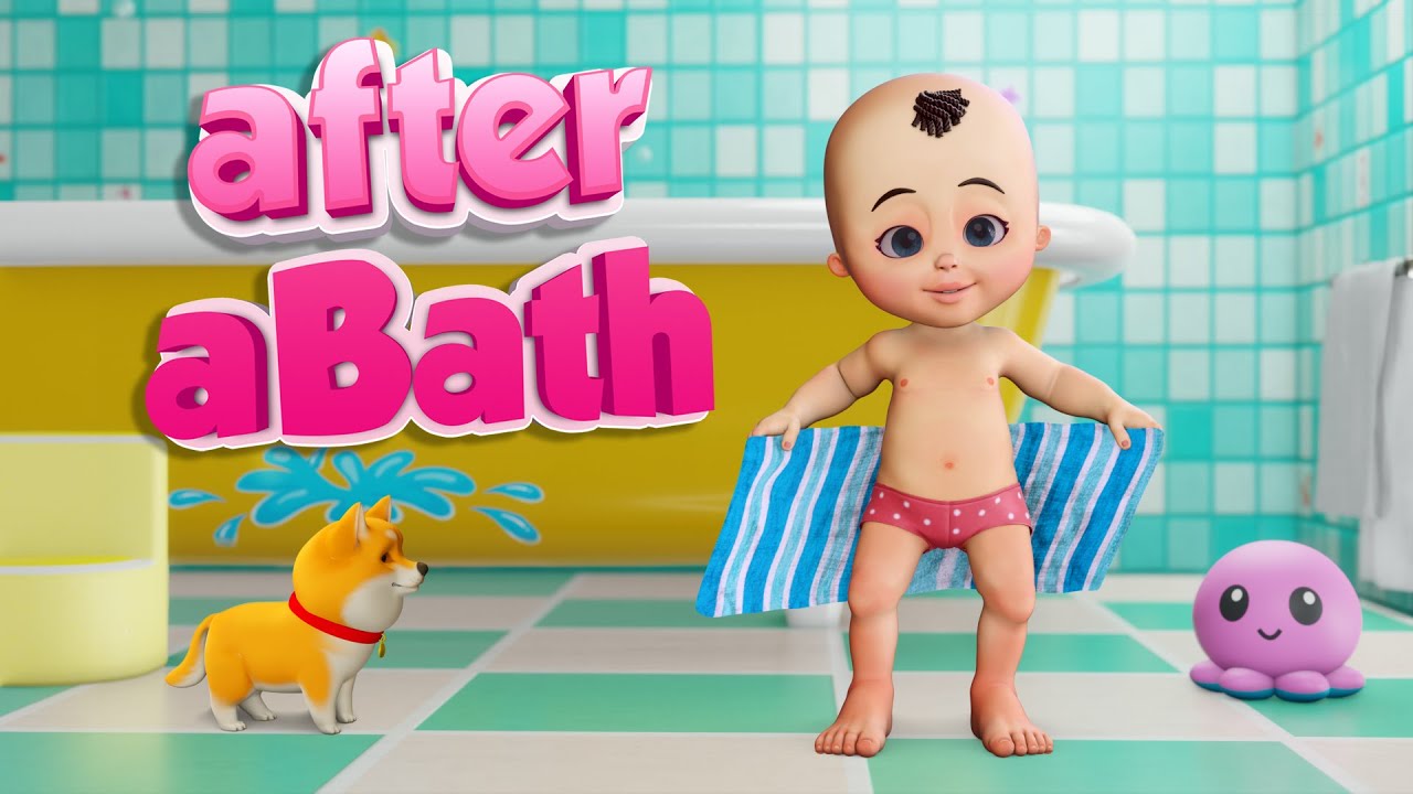 After A Bath ♫ || Nursery Rhymes | Kids Songs | Children rhymes #nurseryrhymes