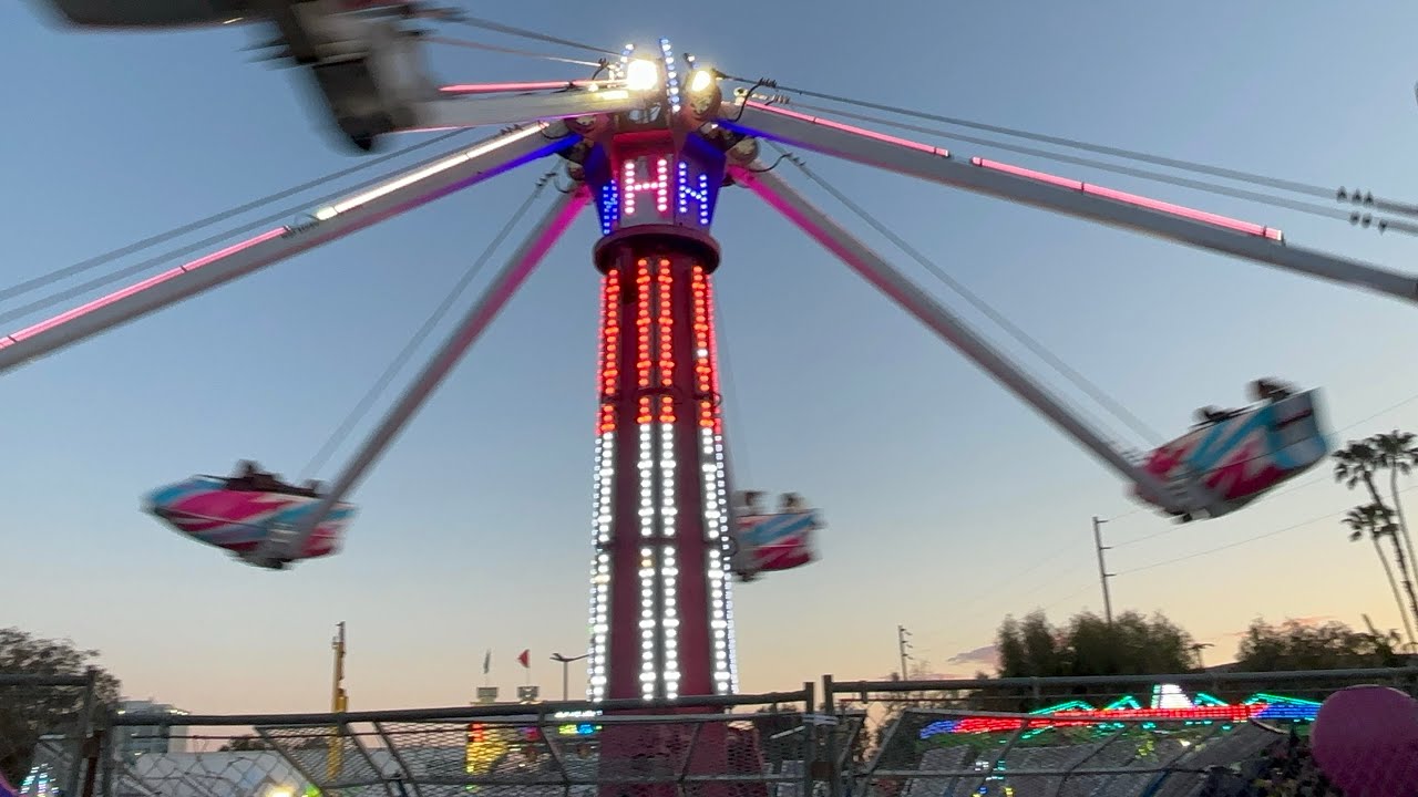 Hurricane ride (off ride) at panorama mall (part 2)(2024)(Christiansen amusement)