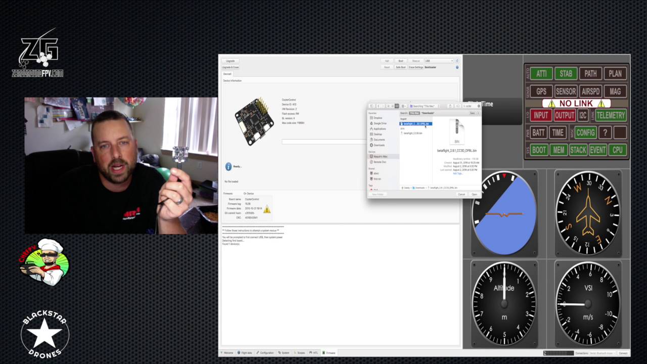 CheFPV 101: How to Flash CC3D with BetaFlight and Back to Libre Pilot Firmware