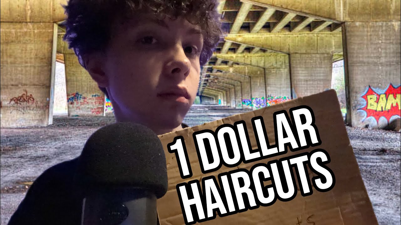 ASMR Homeless Guy $1 Haircut Roleplay