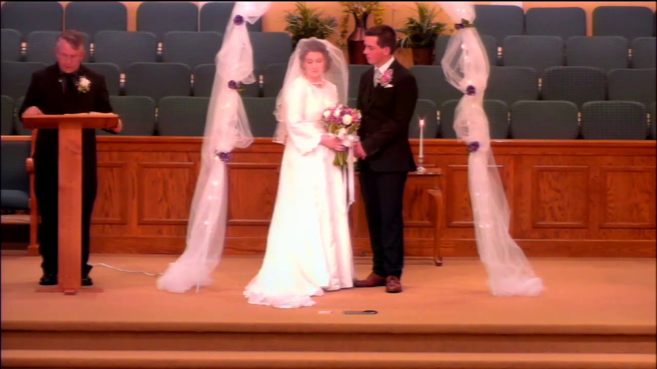 Emily & Johnathan Bach Baptist Wedding - Faith Baptist Church
