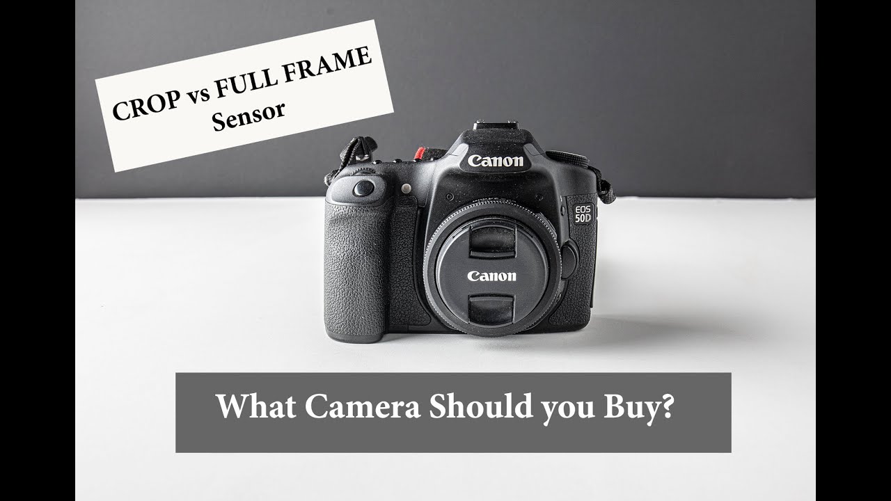 Crop Sensor vs Full frame Sensor - what's the difference?