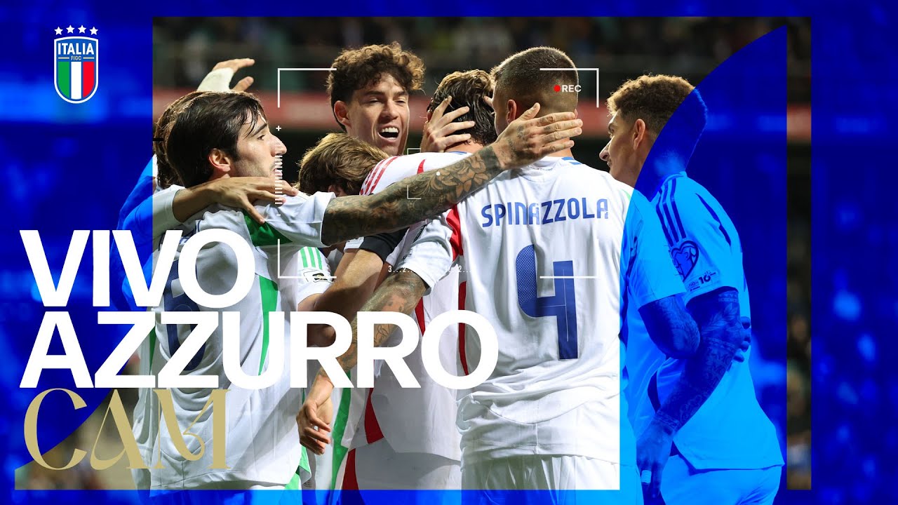 Estonia-Italia 1-3: il match visto dalla Vivo Azzurro Cam