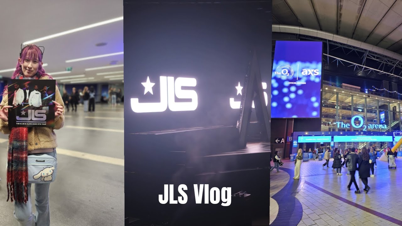 Come With Me To See JLS In LONDON!