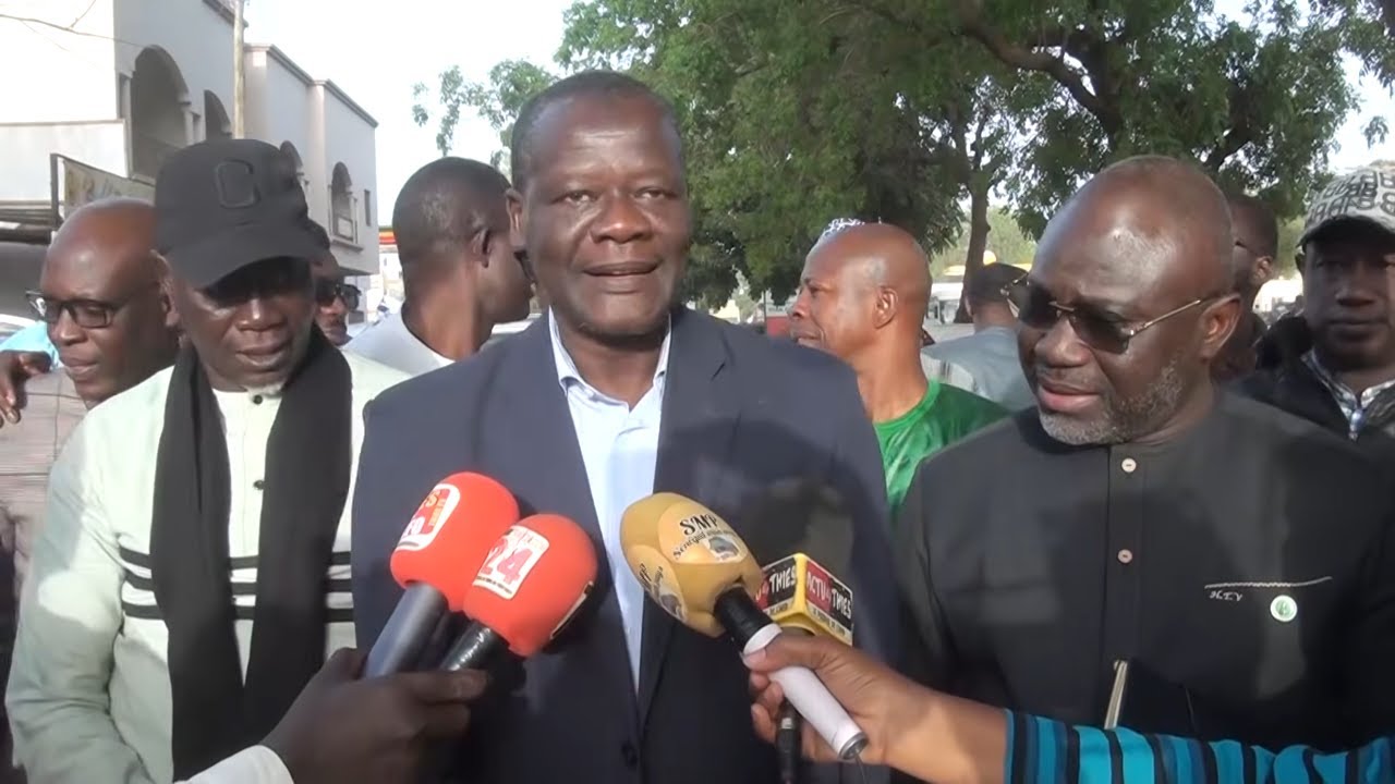 Rencontre des leaders de la coalition Diomaye Président du département de Thiès
