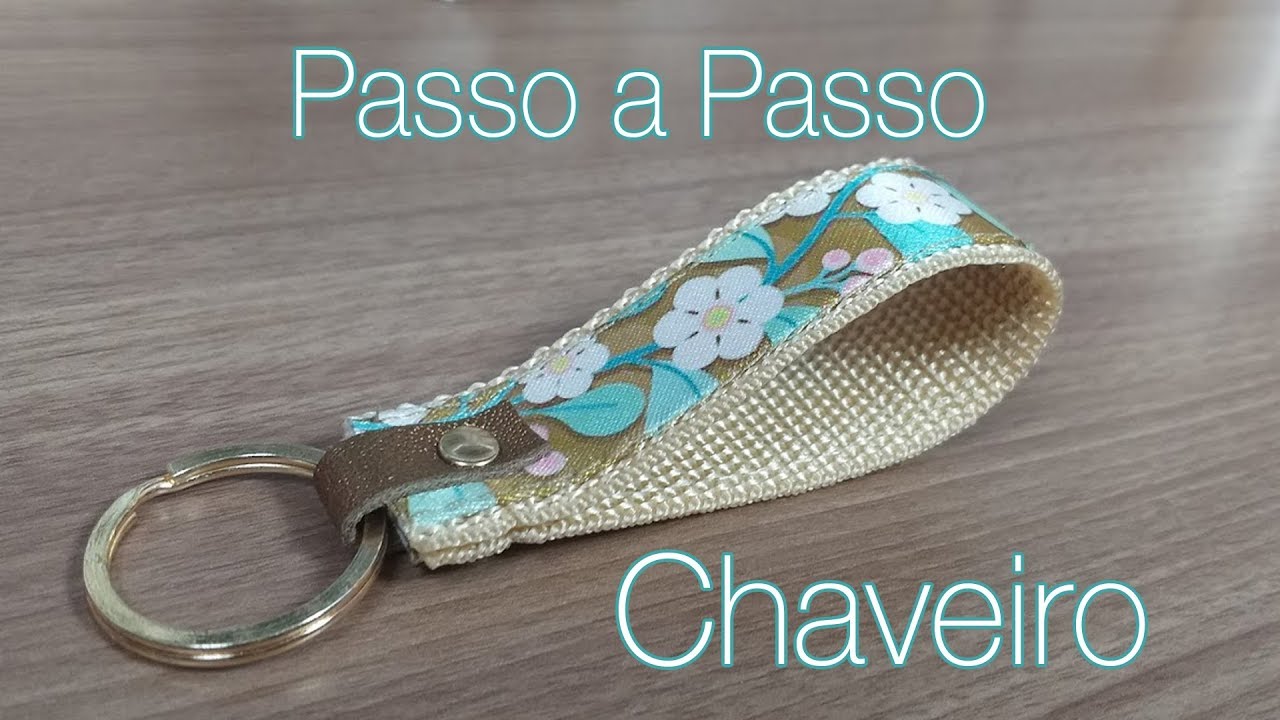Diy:  faça você mesmo Chaveiro personalizado